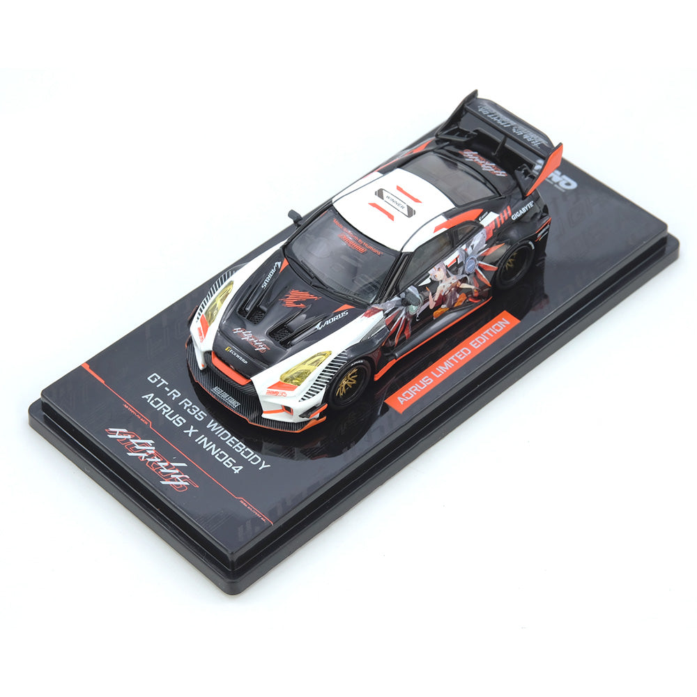 [Pre Order] Inno64 X AORUS - GT-R R35 WIDEBODY - Limited Edition
