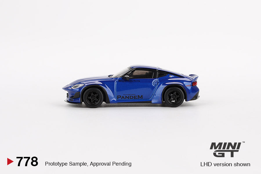 [Pre Order, Box] MiniGT - Nissan Z Pandem Seiran Blue
