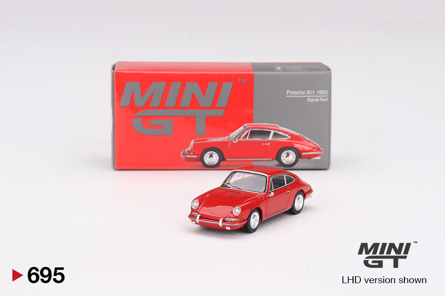 [Box] MiniGT - Porsche 901 1963 Signal Red - 7