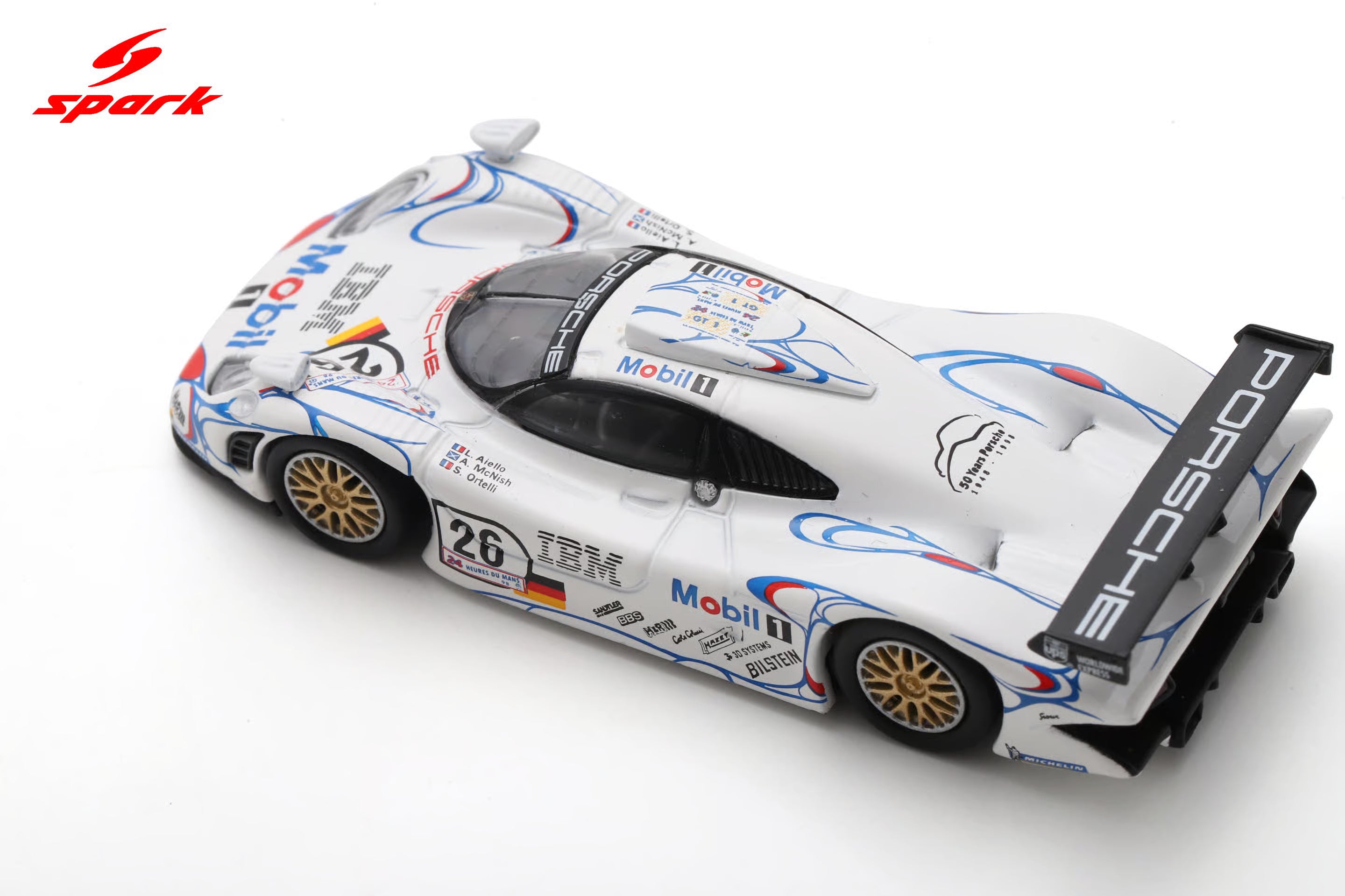 Porsche 911 GT1 #26 - Winner - Le Mans 24H - 1998