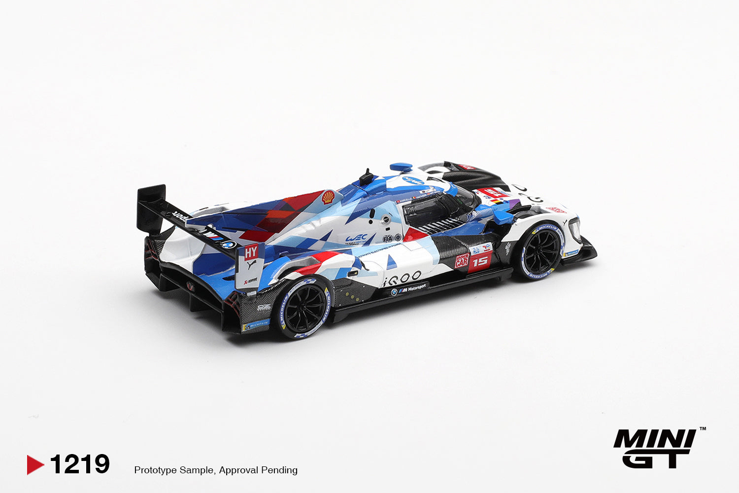 [Pre Order, Box] MiniGT - BMW M Hybrid V8 Hypercar #15 BMW M TEAM WRT 2024 Le Mans 24 Hrs