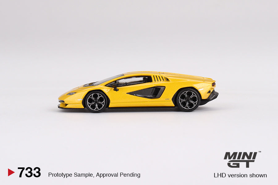 [Box] MiniGT - Lamborghini Countach LPI 800-4 New Giallo Orion - 6