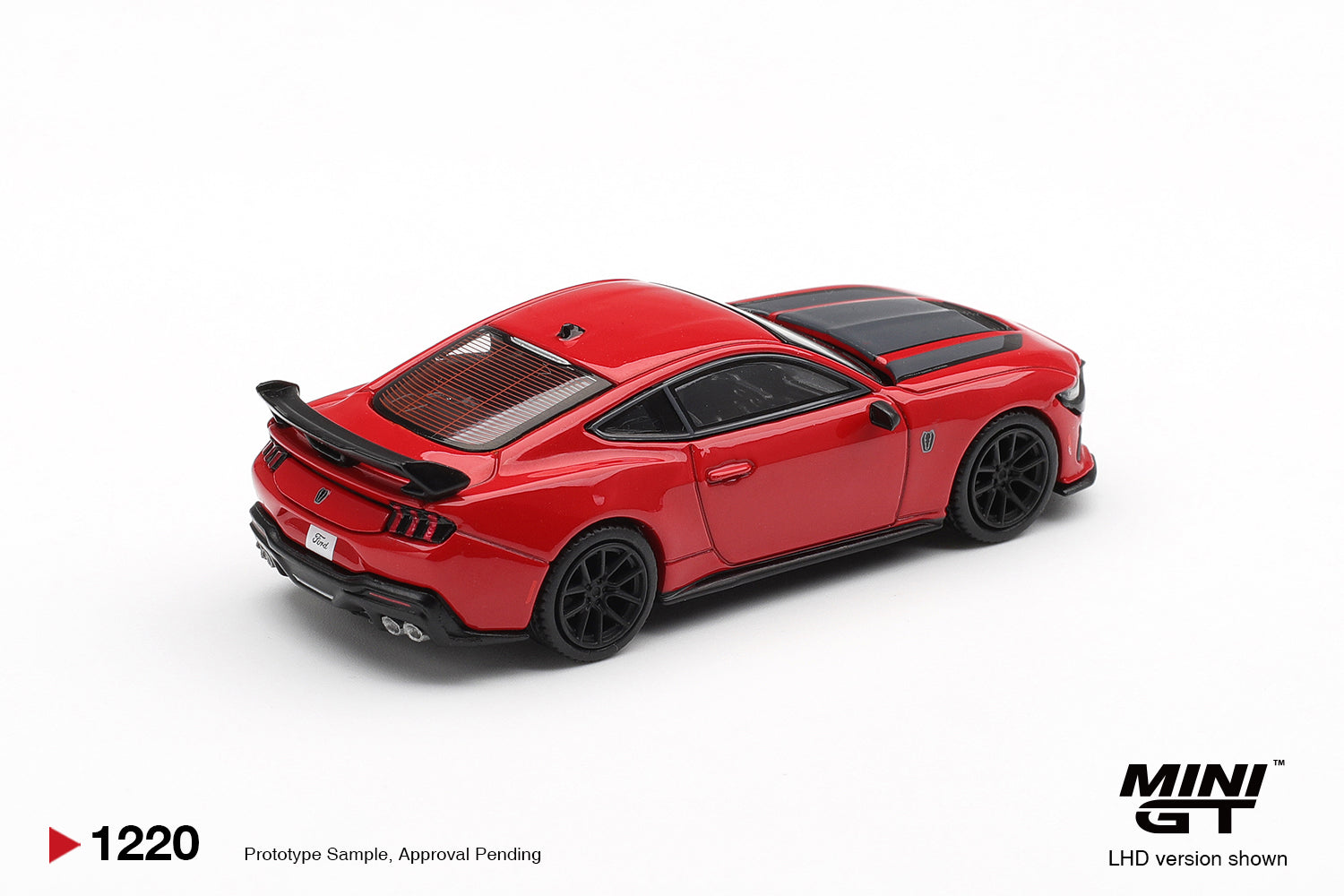 [Pre Order, Box] MiniGT - Ford Mustang Dark Horse Race Red