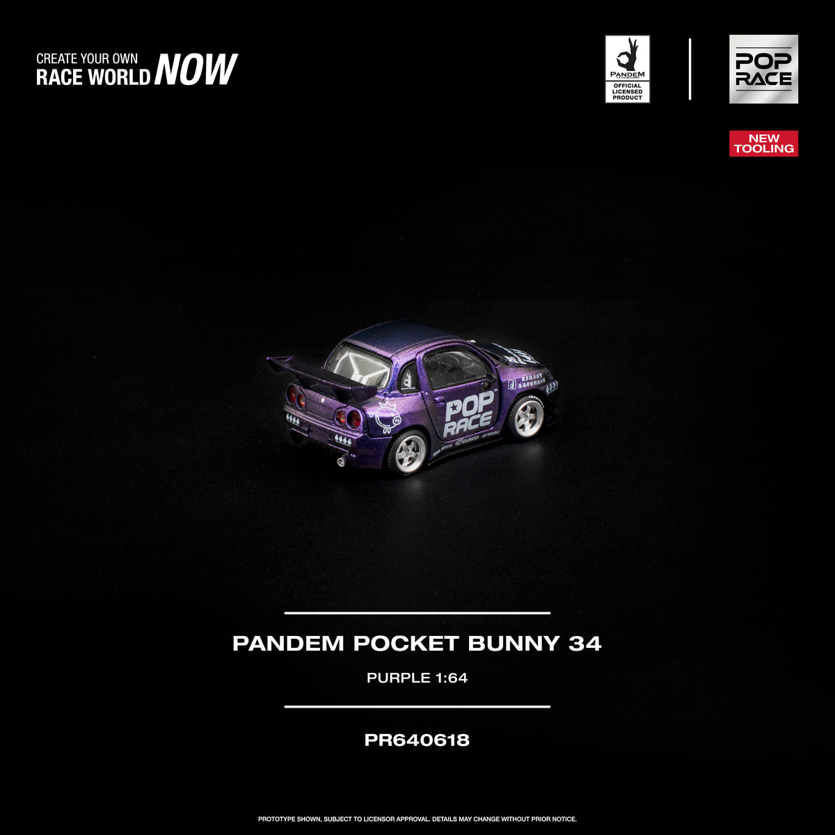 PANDEM POCKET BUNNY 34 PURPLE