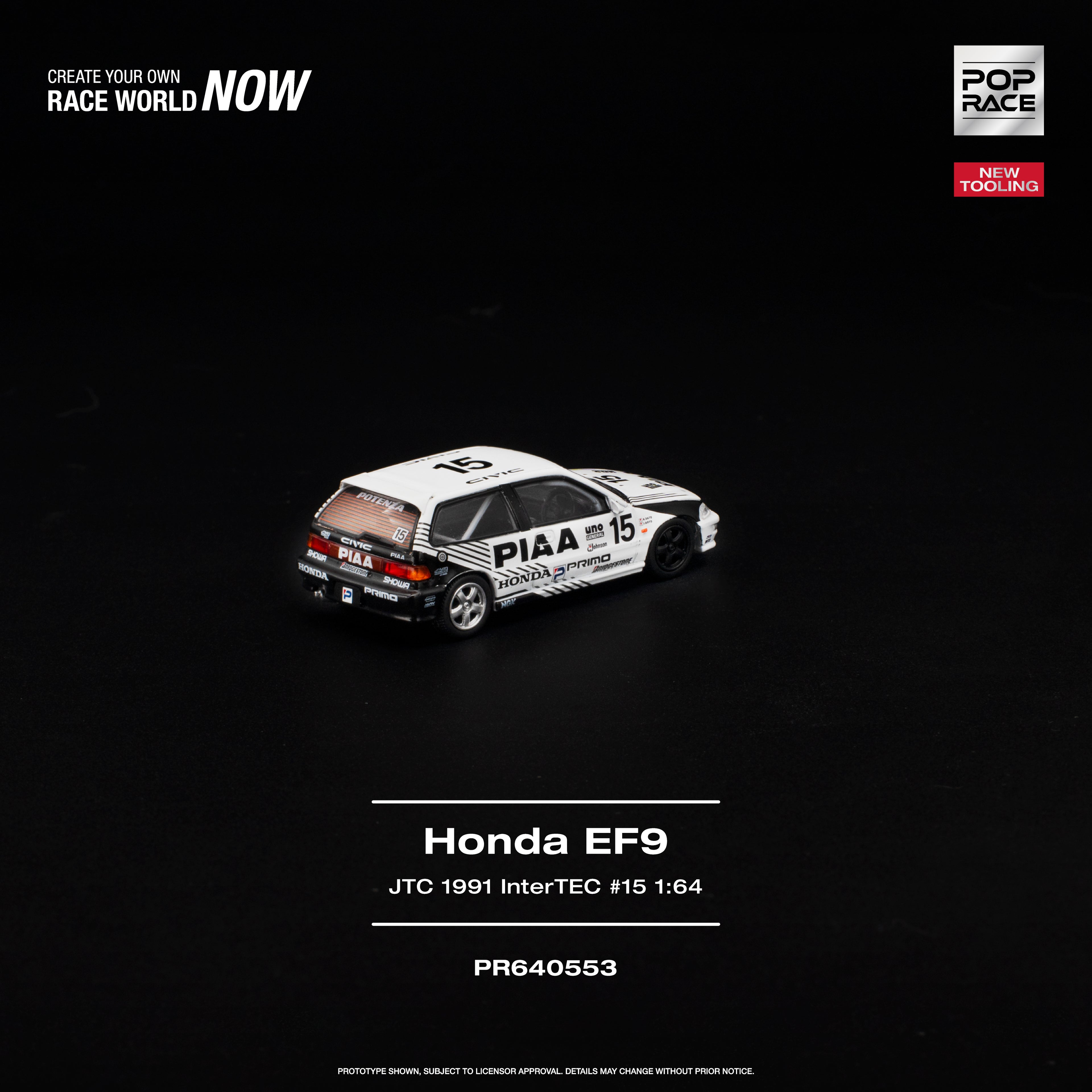 HONDA CIVIC (EF9) #15 JTC 1991 InterTEC