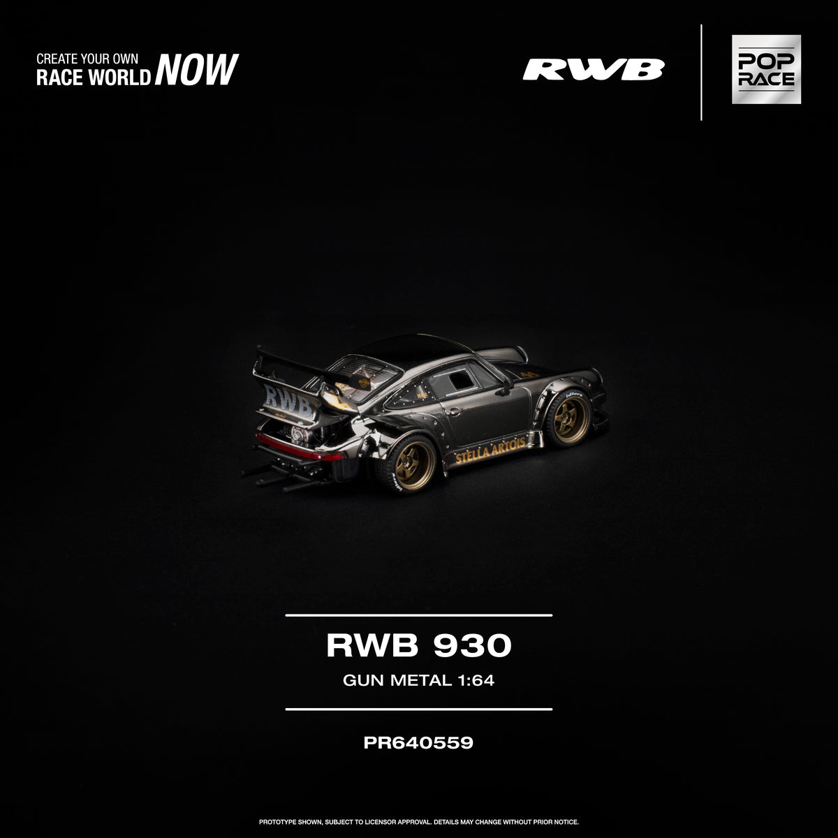 RWB 930 GUN METAL