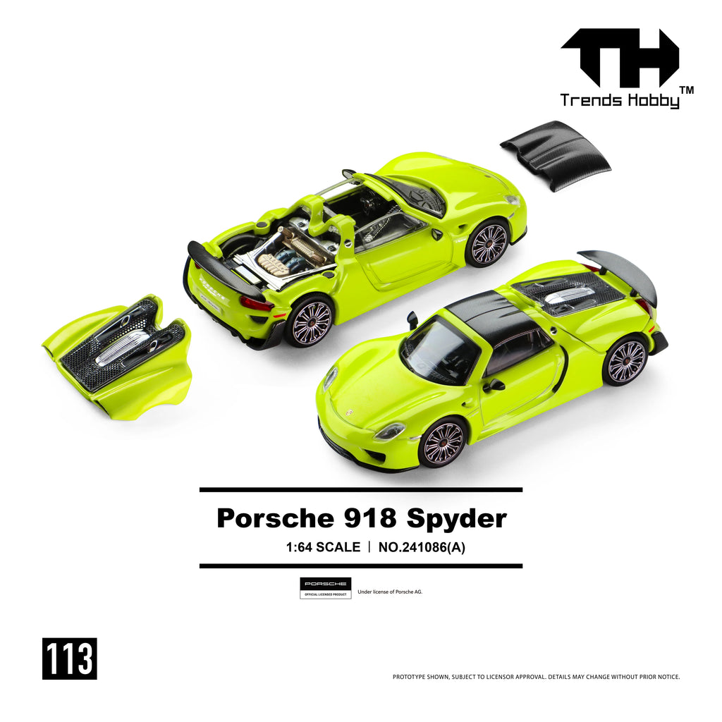 Porsche 918 Spyder - Acid Yellow