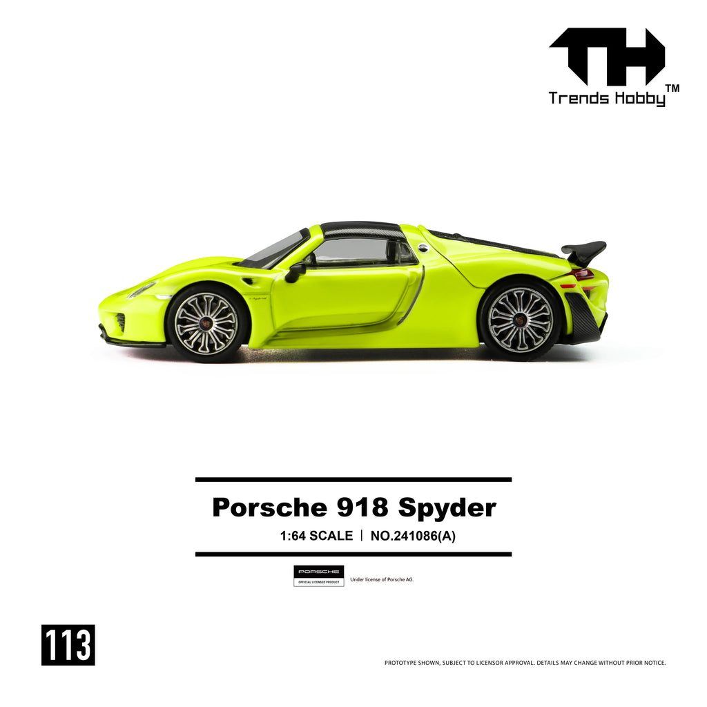 Porsche 918 Spyder - Acid Yellow