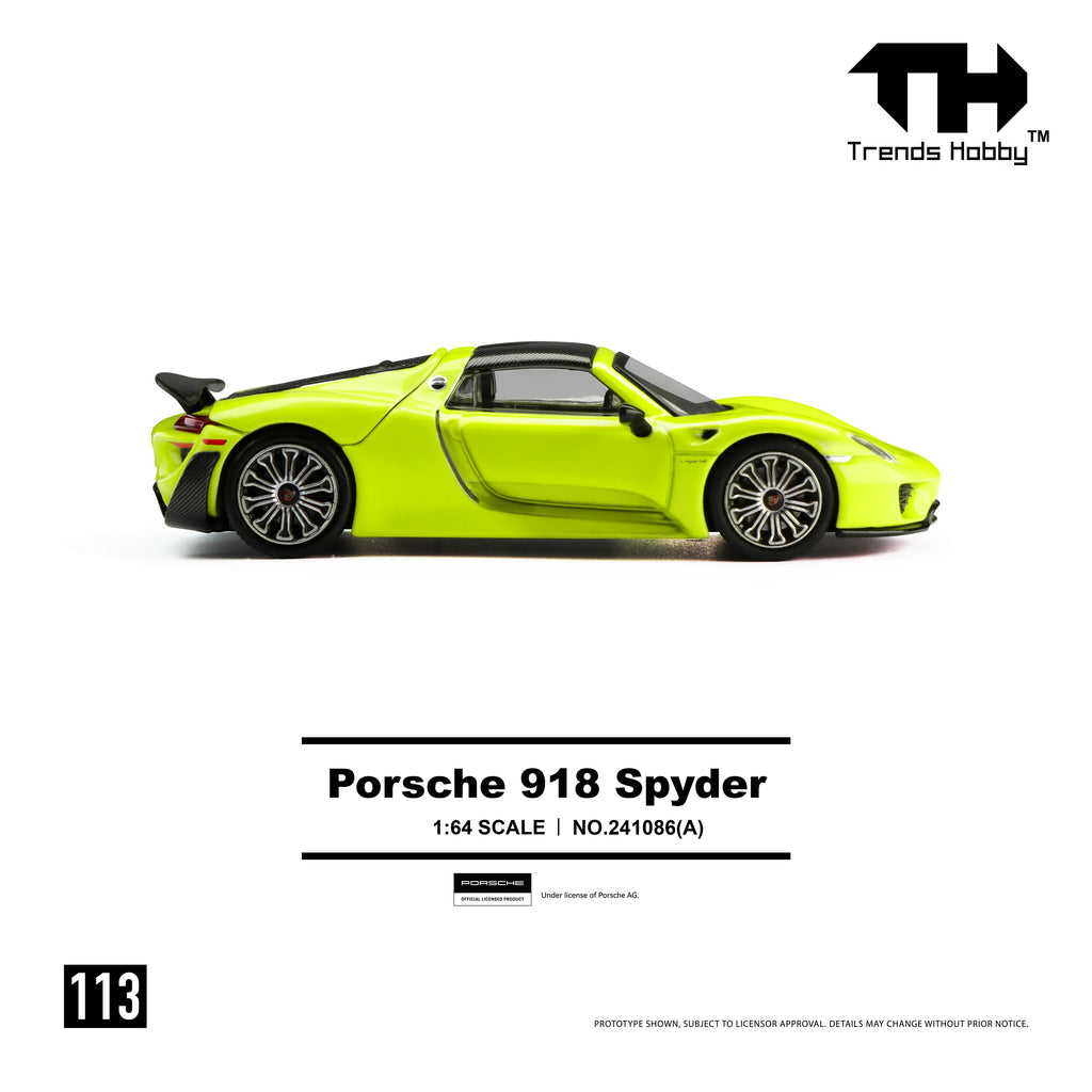 Porsche 918 Spyder - Acid Yellow