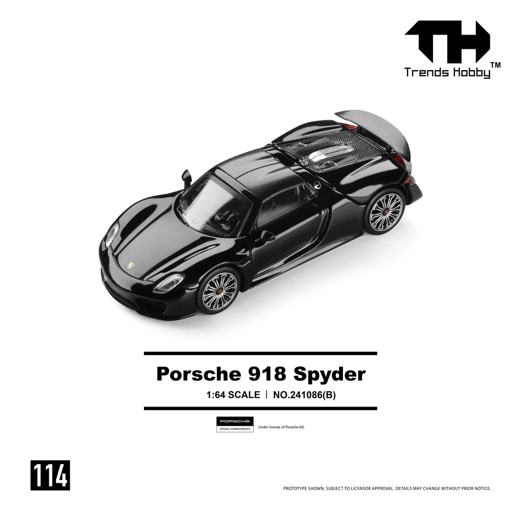 Porsche 918 Spyder - Black