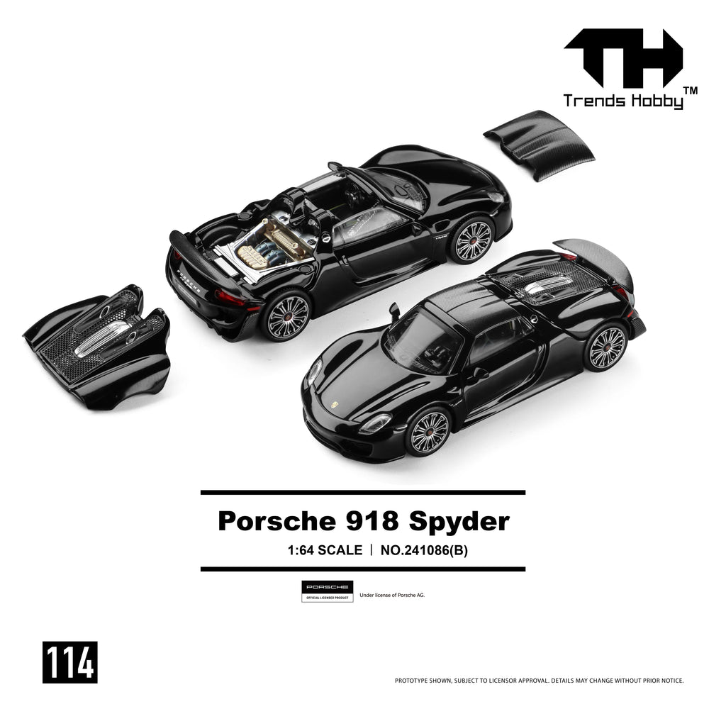 Porsche 918 Spyder - Black