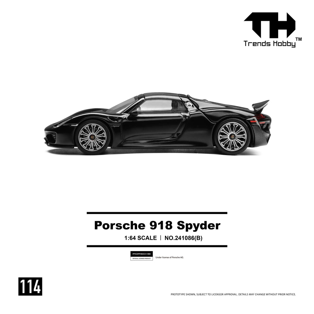 Porsche 918 Spyder - Black