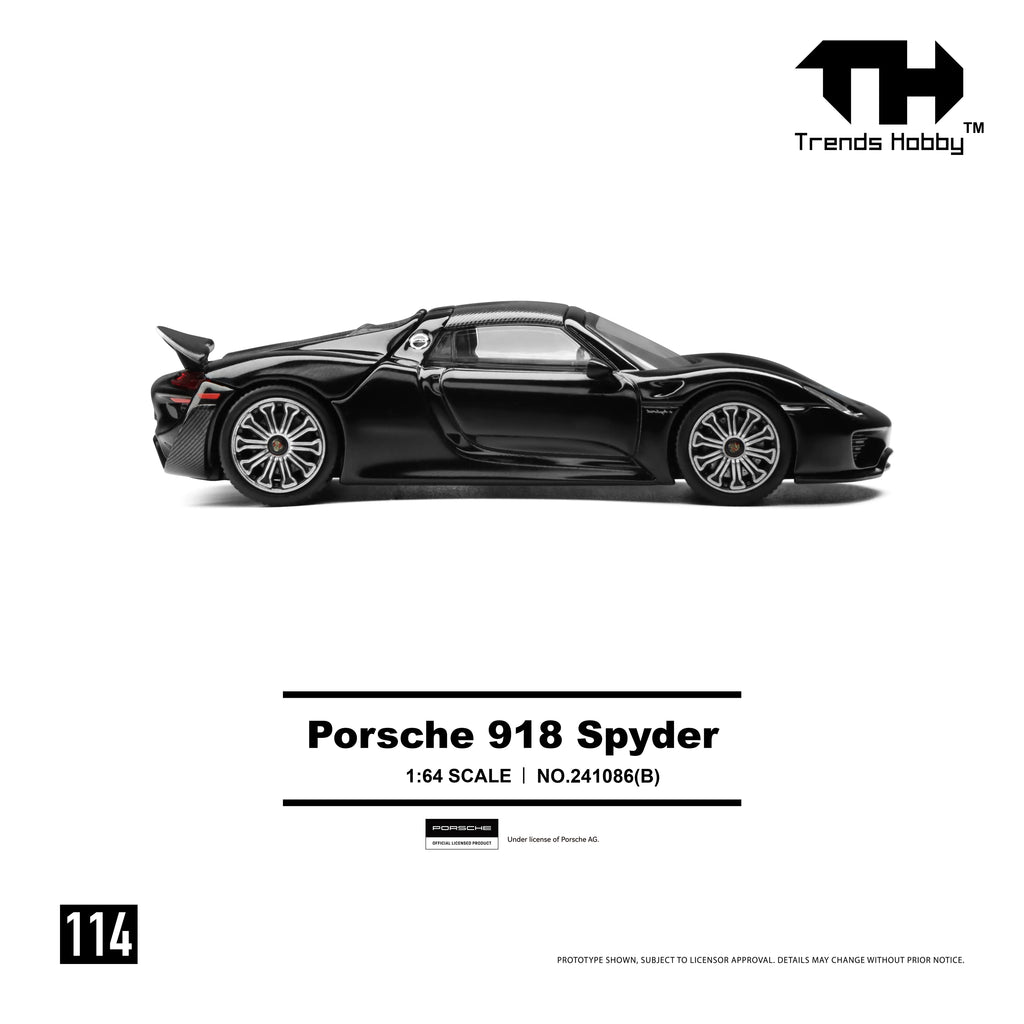 Porsche 918 Spyder - Black