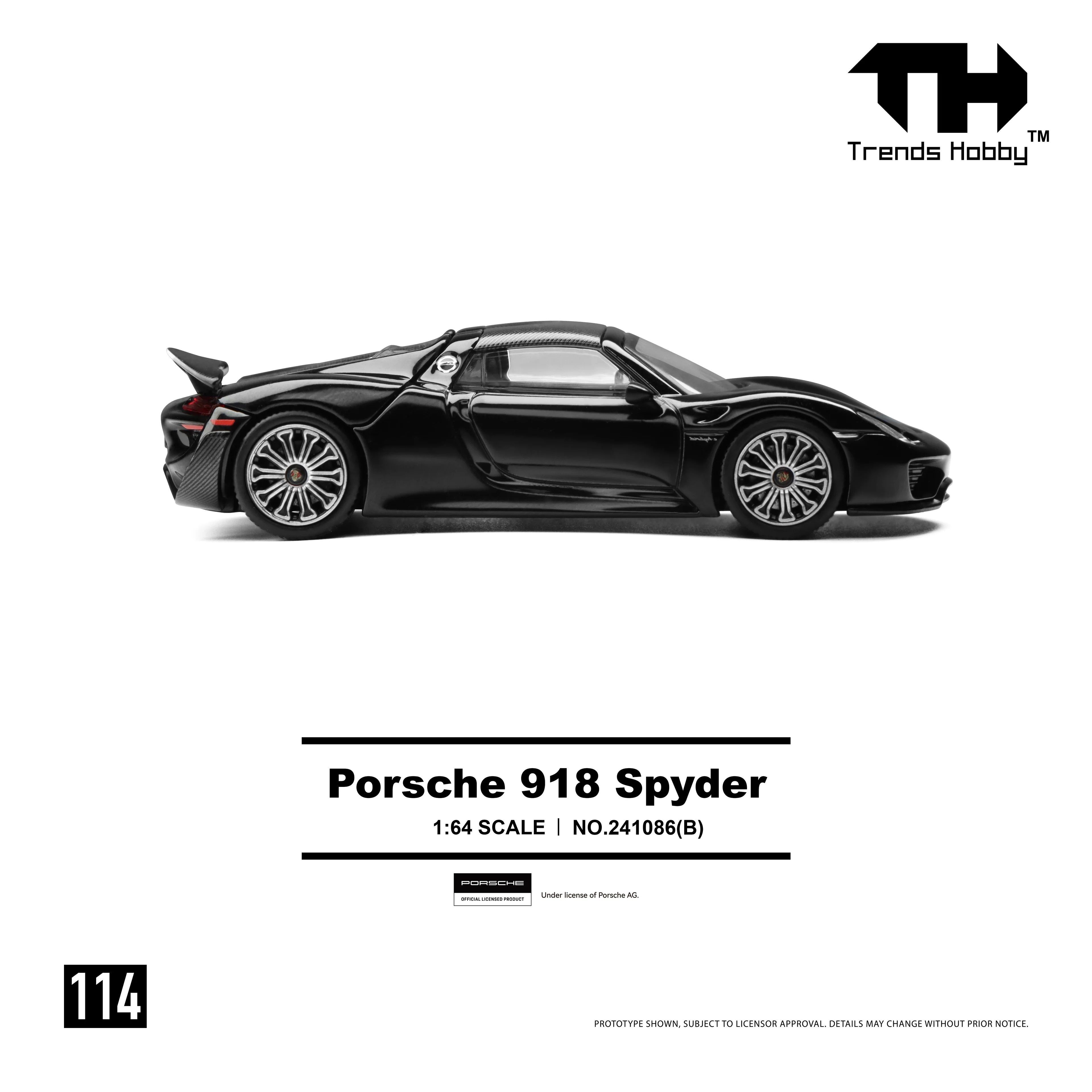 Porsche 918 Spyder - Black