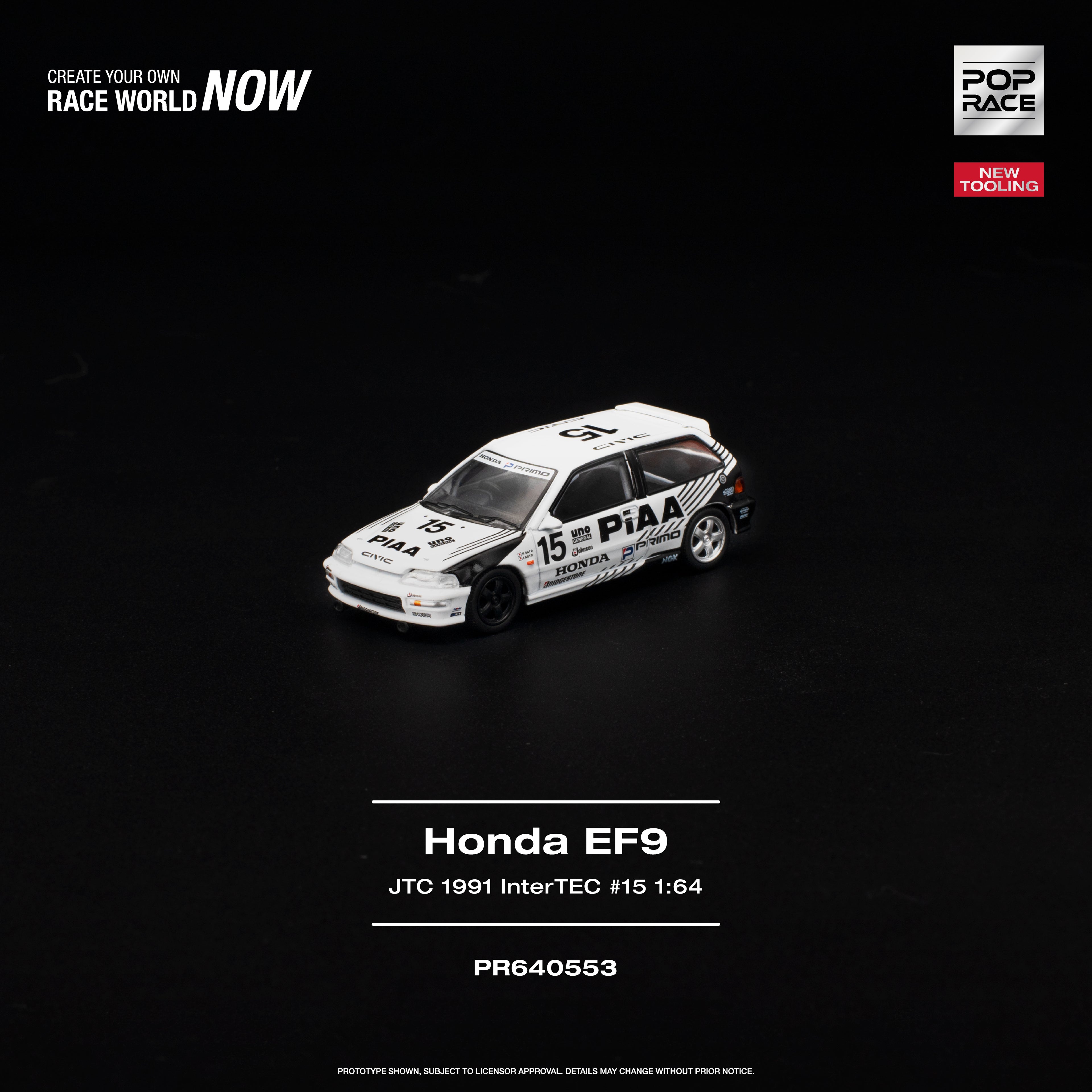 HONDA CIVIC (EF9) #15 JTC 1991 InterTEC