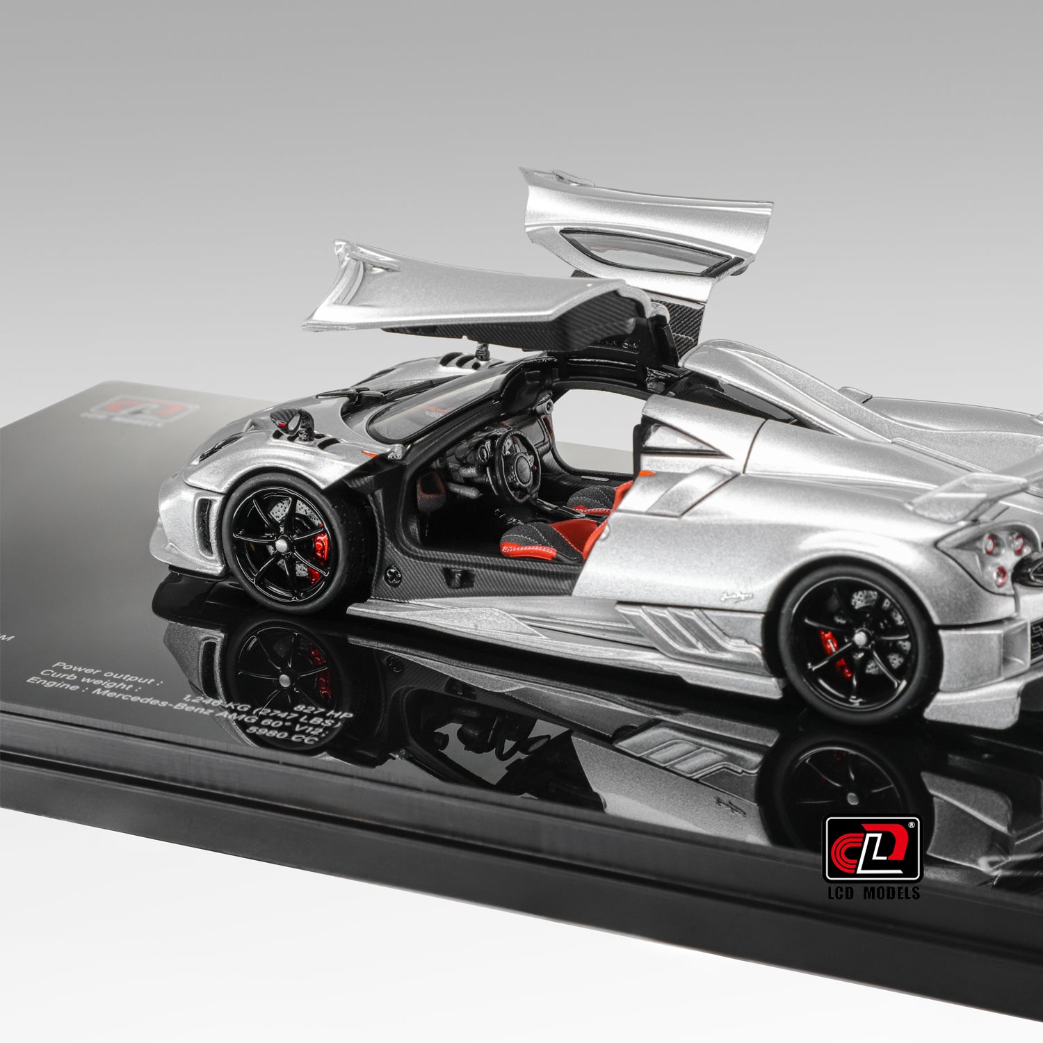 Pagani Imola - Silver Alloy - Full Open