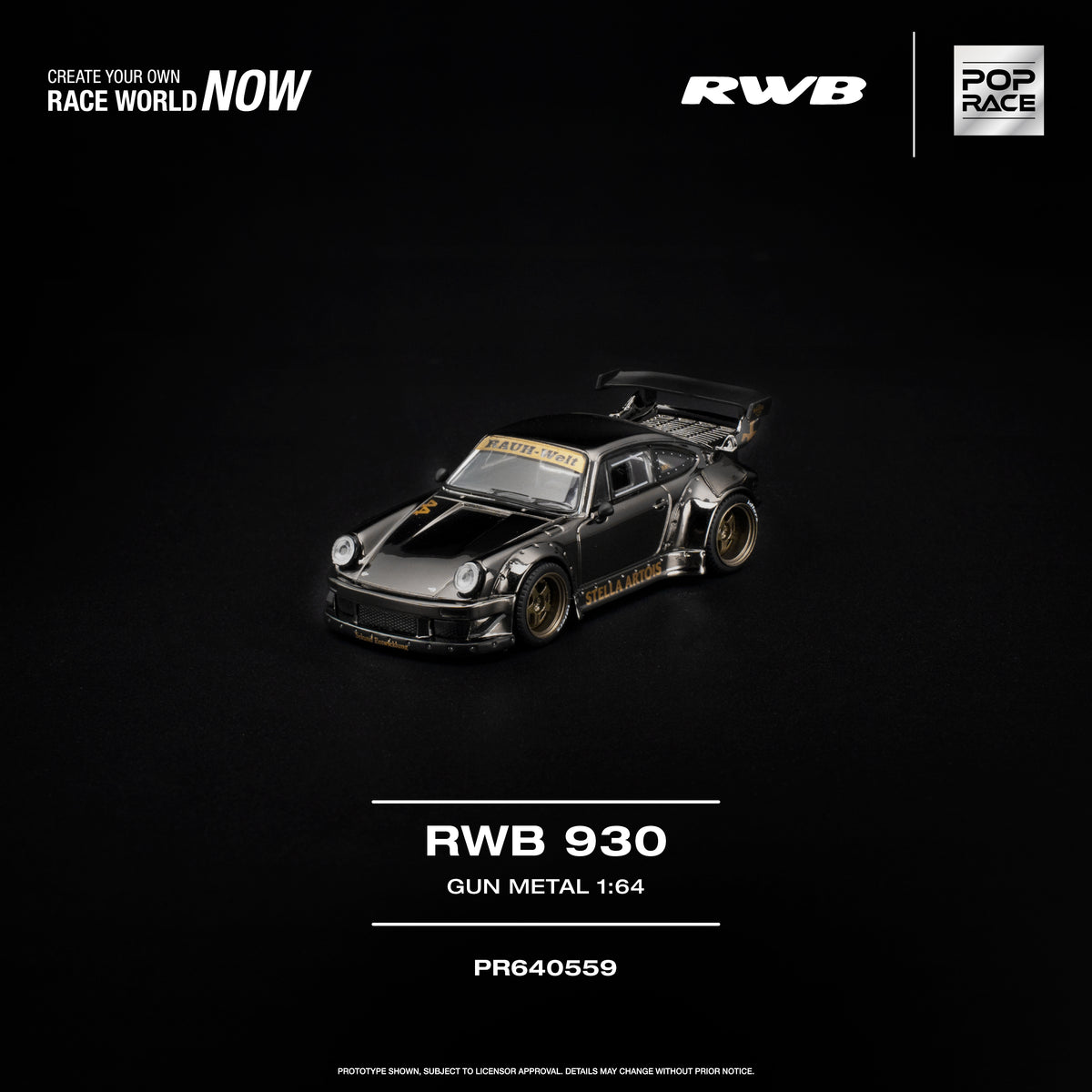 RWB 930 GUN METAL