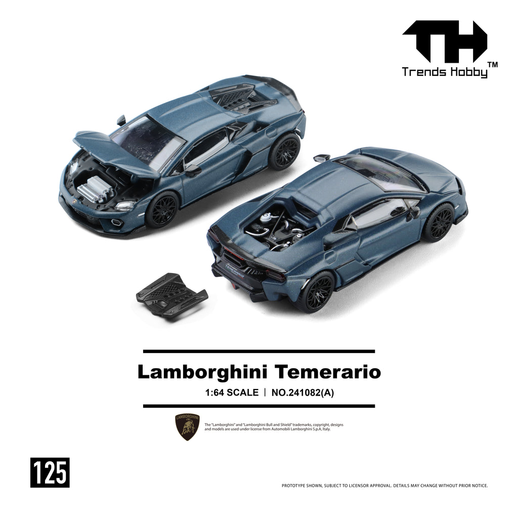 [Pre Order] Trends Hobby - Lamborghini Temerario- Matte Blue