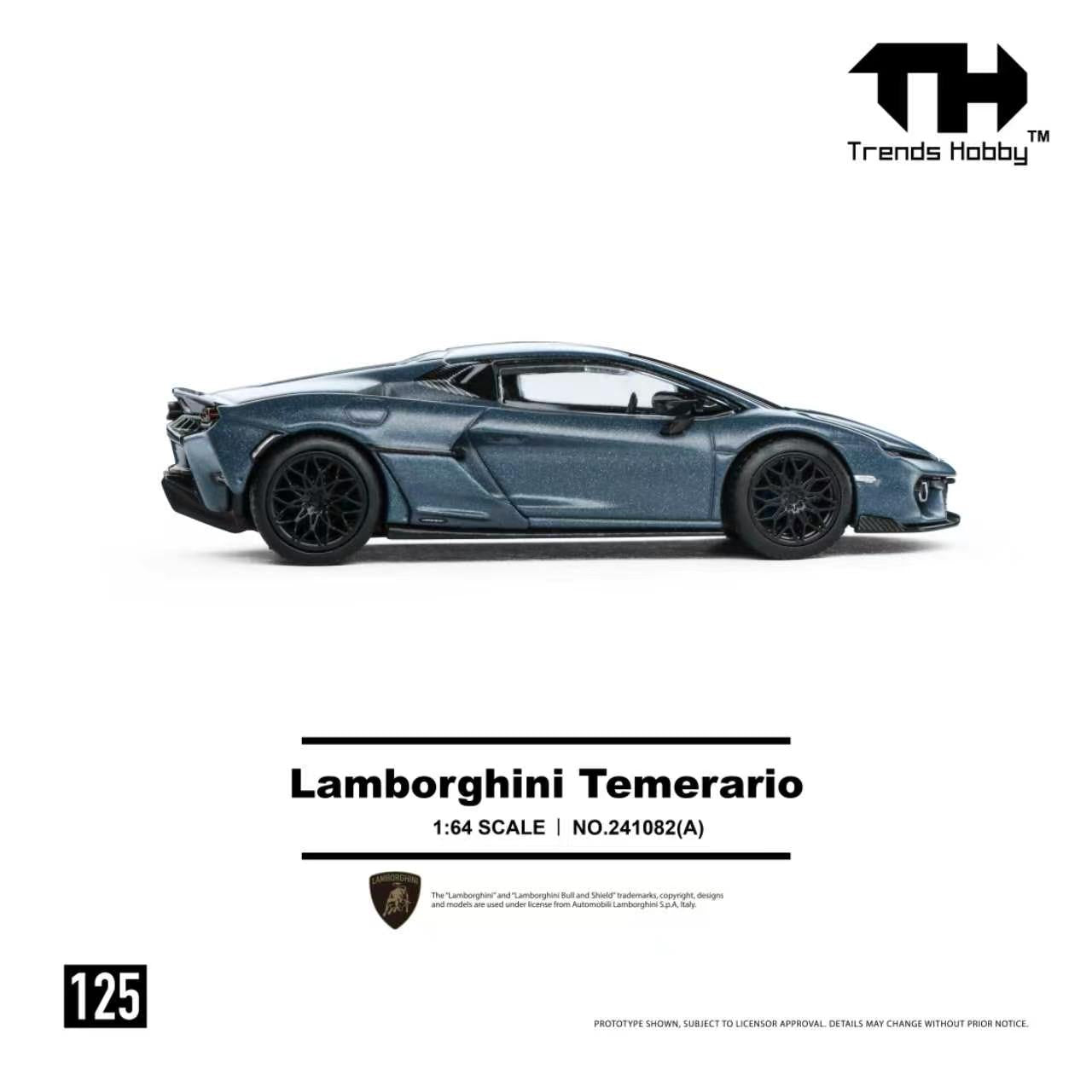[Pre Order] Trends Hobby - Lamborghini Temerario- Matte Blue