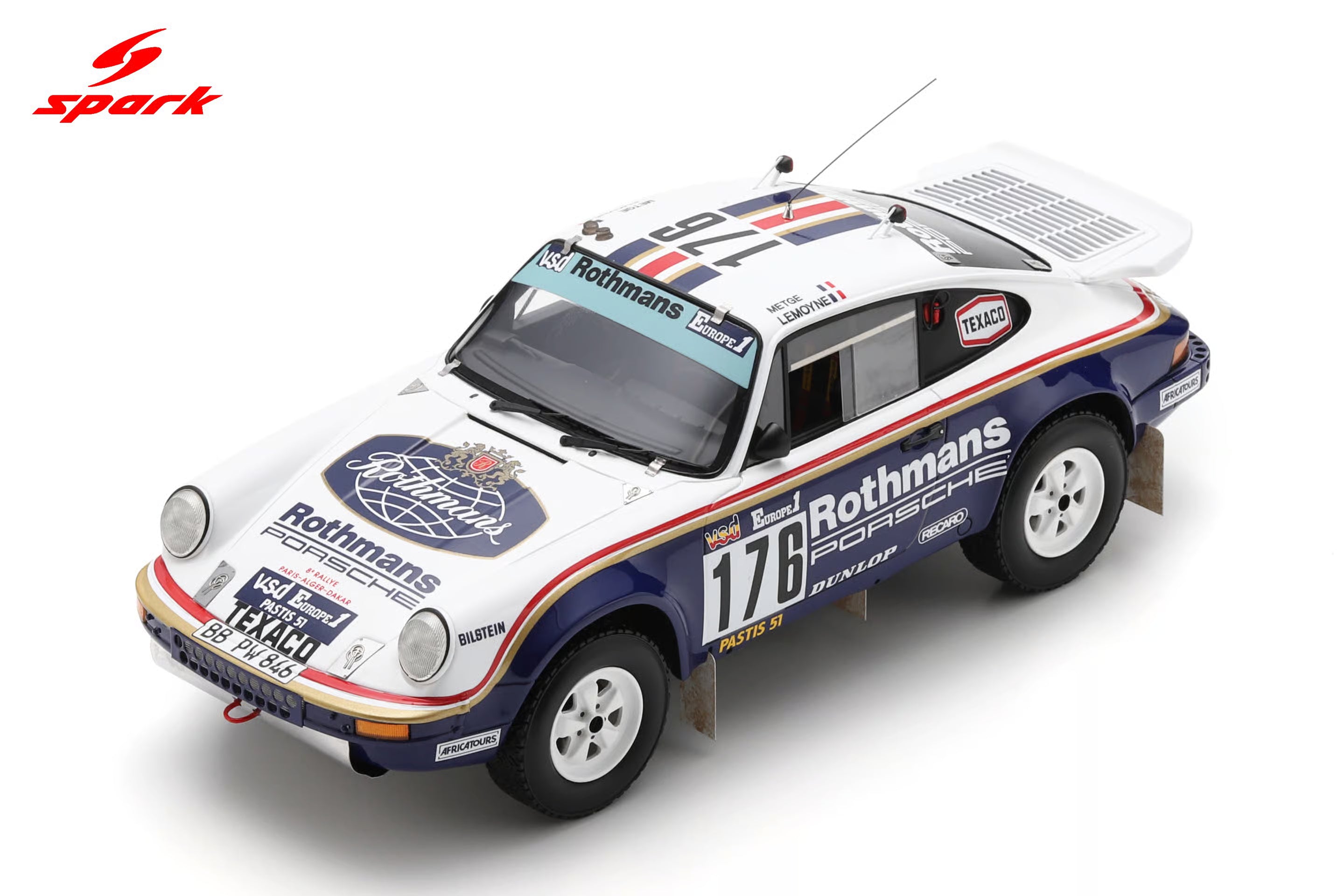 Porsche 953 Paris-Dakar Rally 1984 - Complete Set of 3