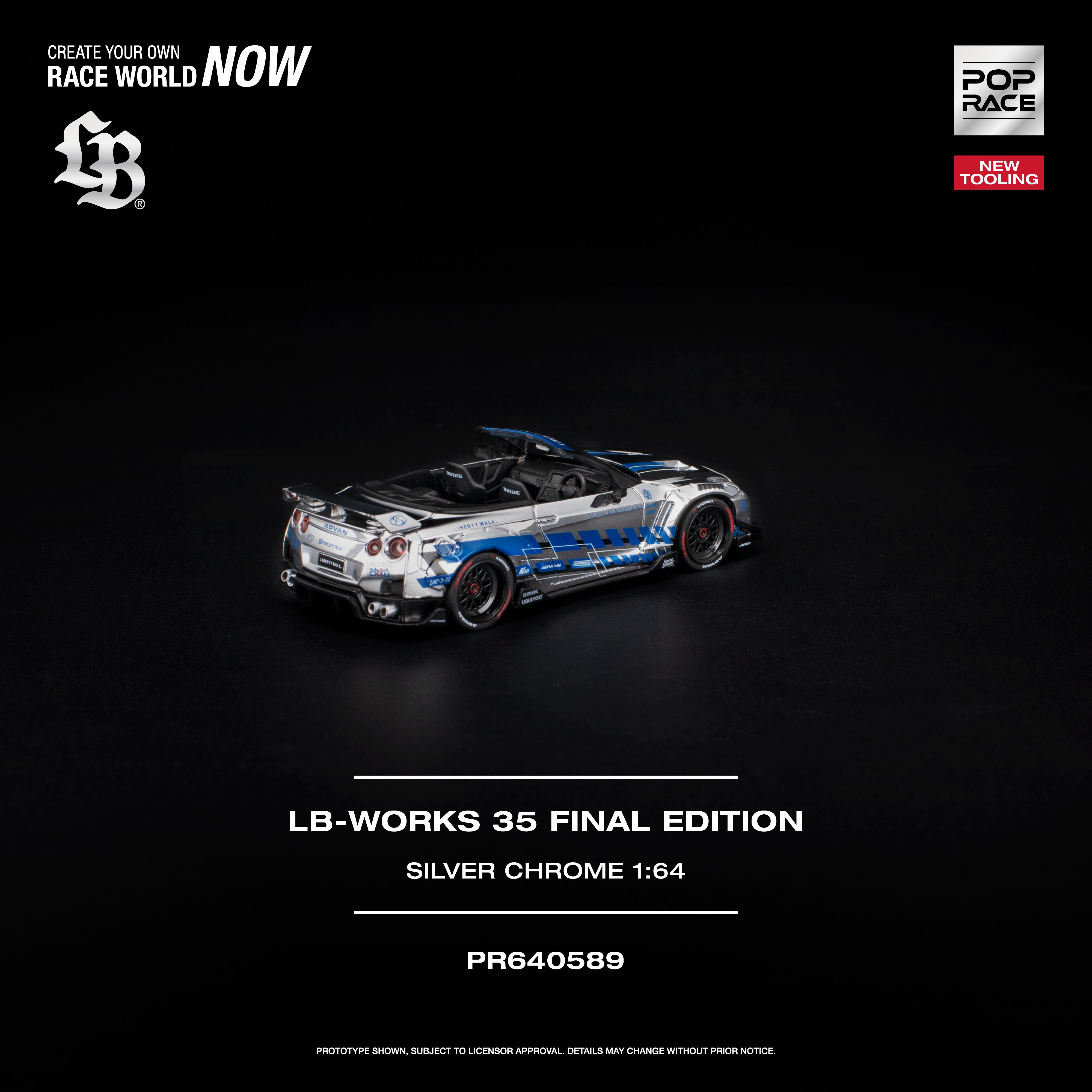 Pop Race - LB-WORKS 35 Final Edition (Liberty Walk R35 GT-R