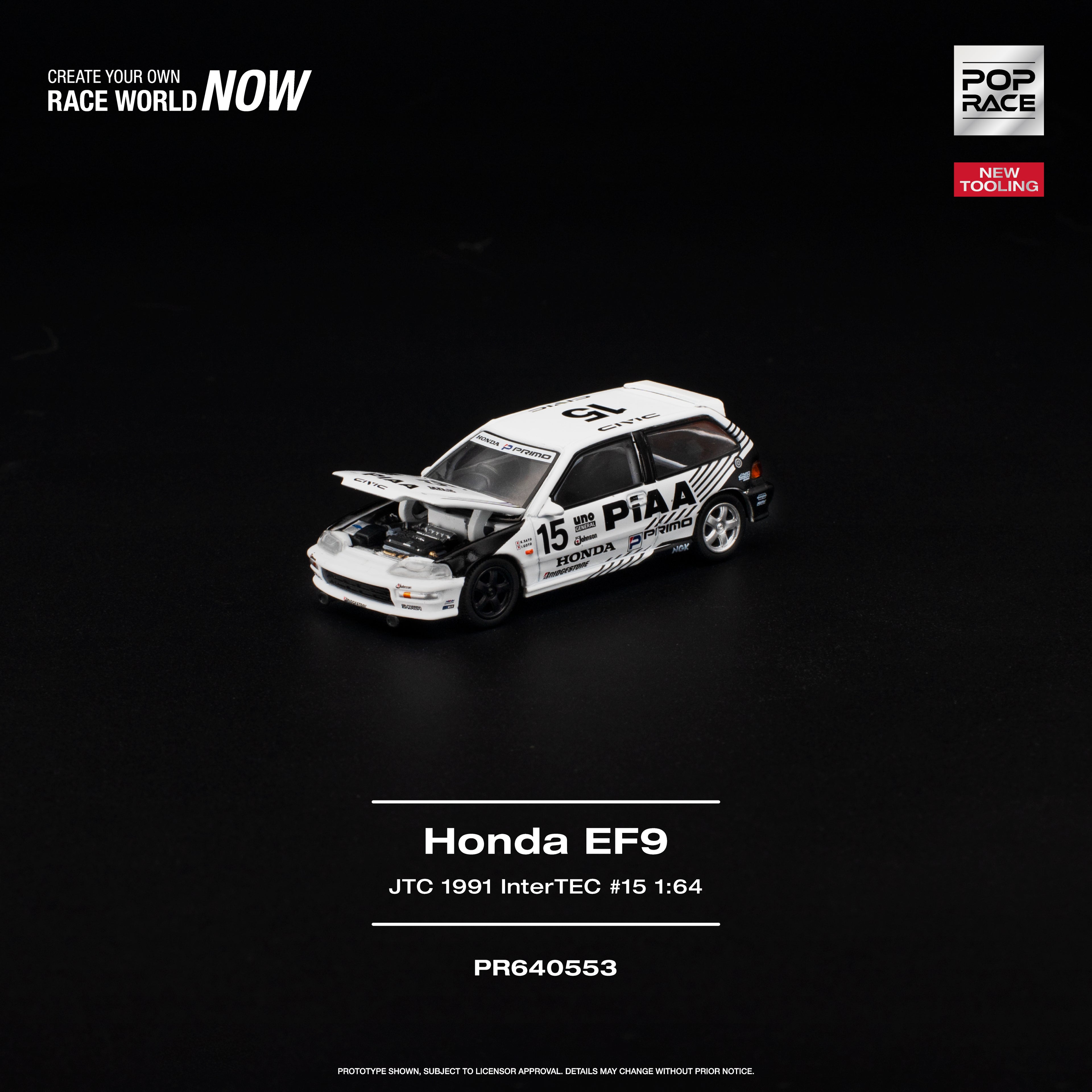 HONDA CIVIC (EF9) #15 JTC 1991 InterTEC
