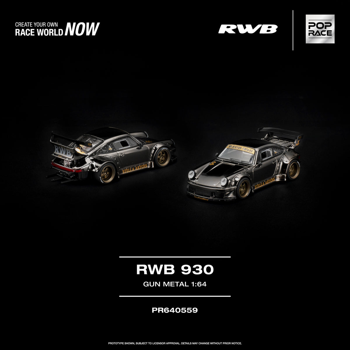 RWB 930 GUN METAL