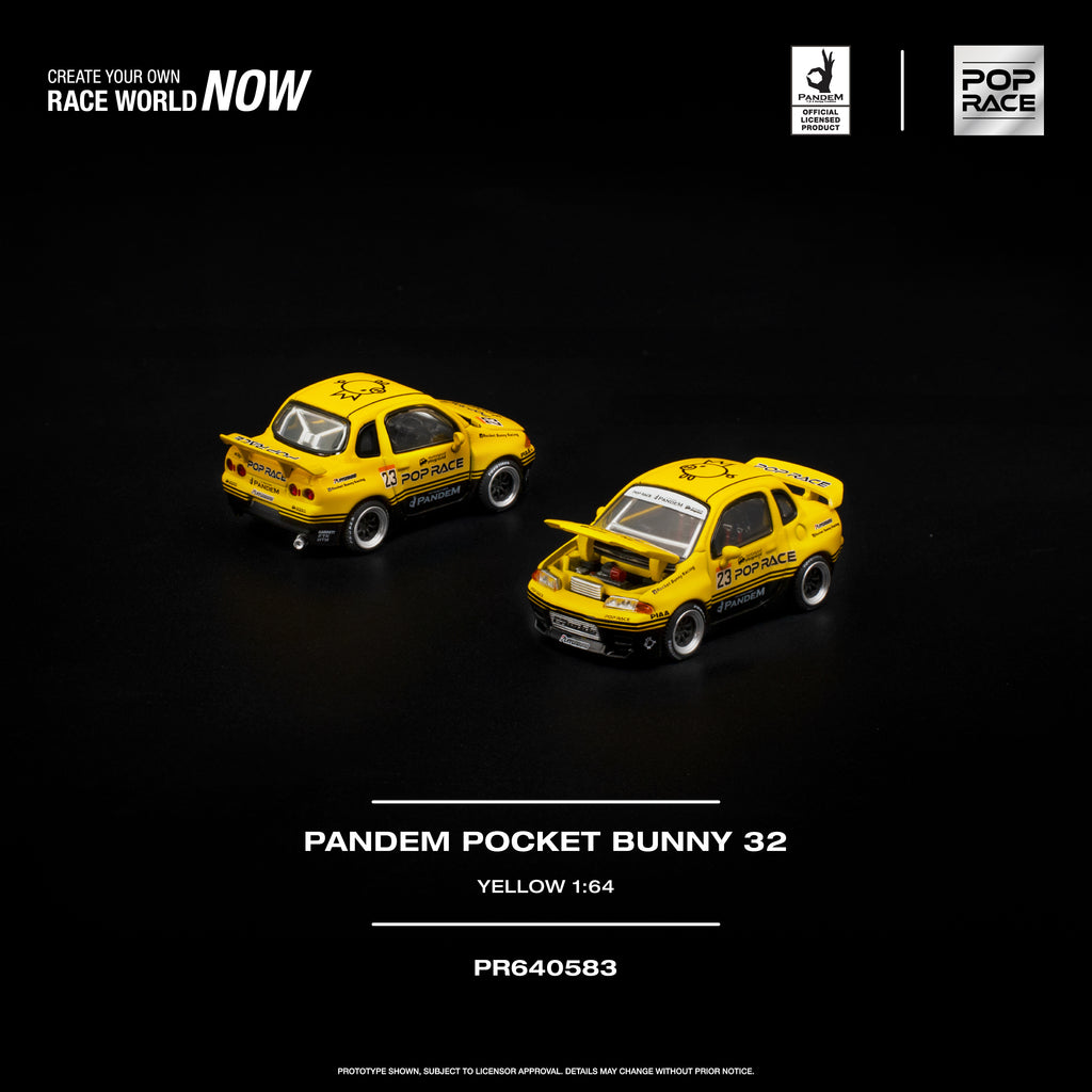 PANDEM POCKET BUNNY 32 YELLOW