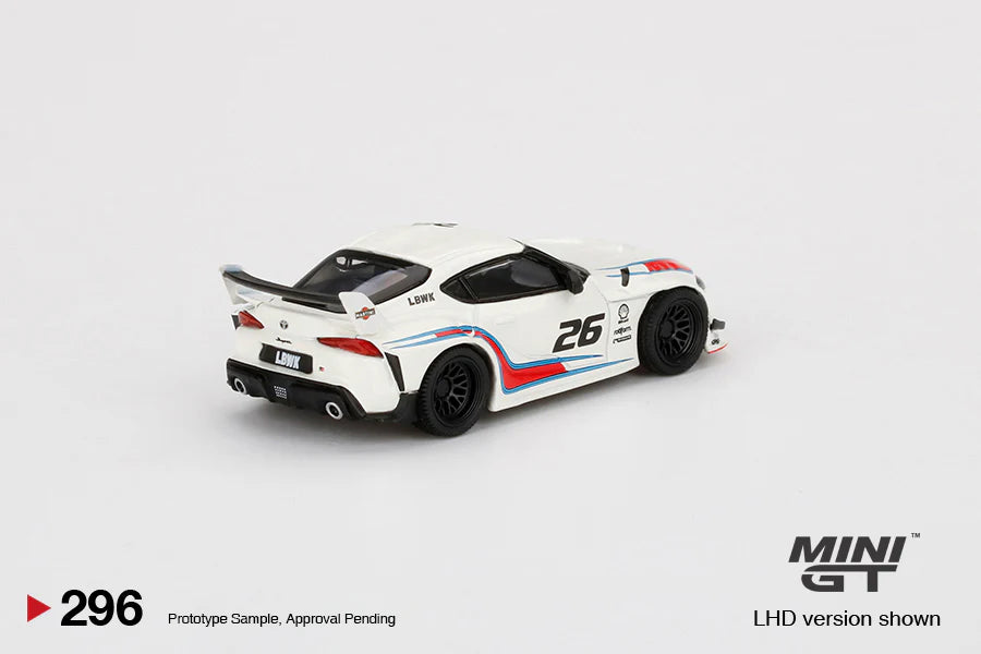 MiniGT - LB★WORKS Toyota GR Supra - Martini Racing