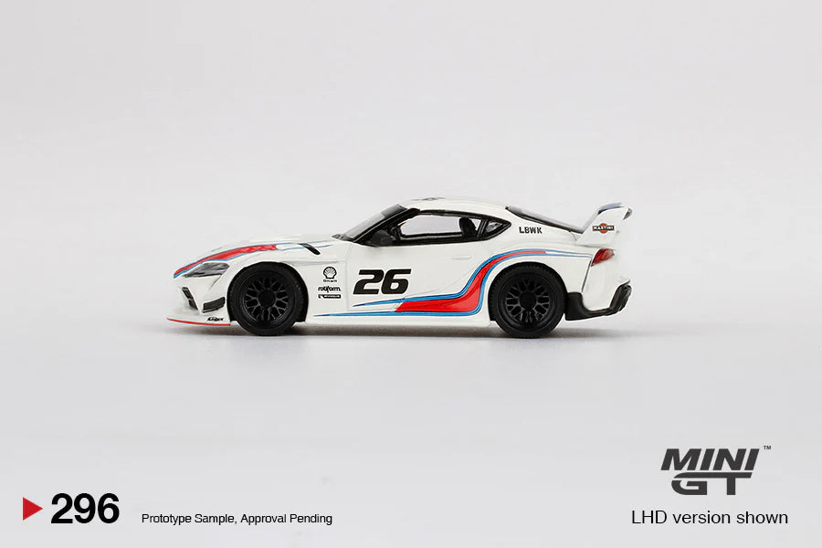 MiniGT - LB★WORKS Toyota GR Supra - Martini Racing