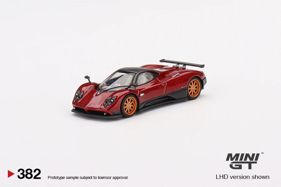 MiniGT - Pagani Zonda F - Rosso Dubai