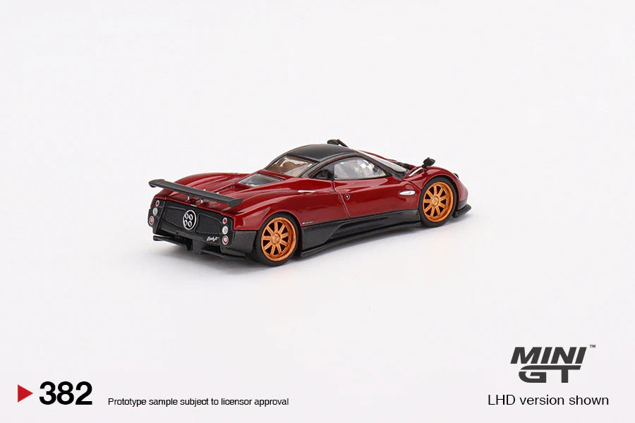 MiniGT - Pagani Zonda F - Rosso Dubai