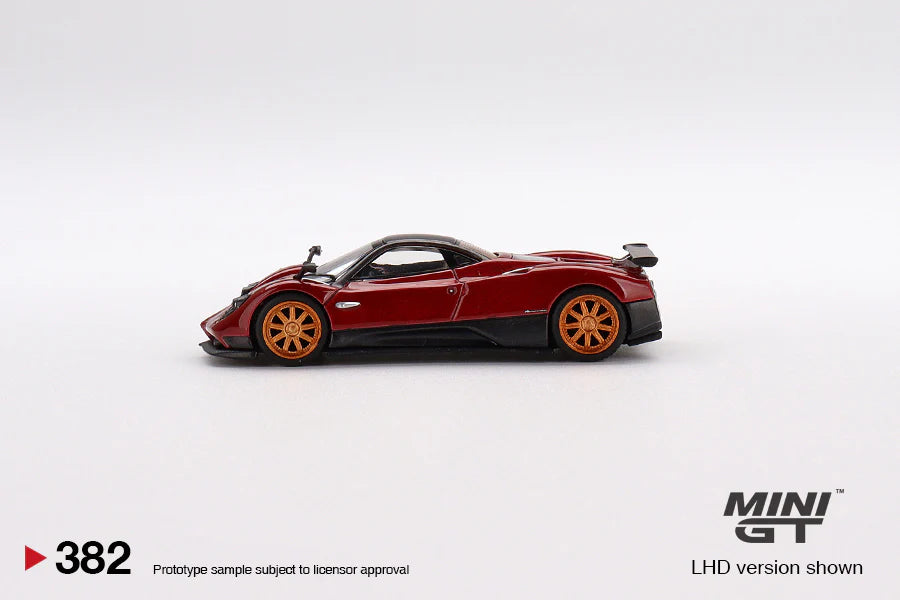MiniGT - Pagani Zonda F - Rosso Dubai