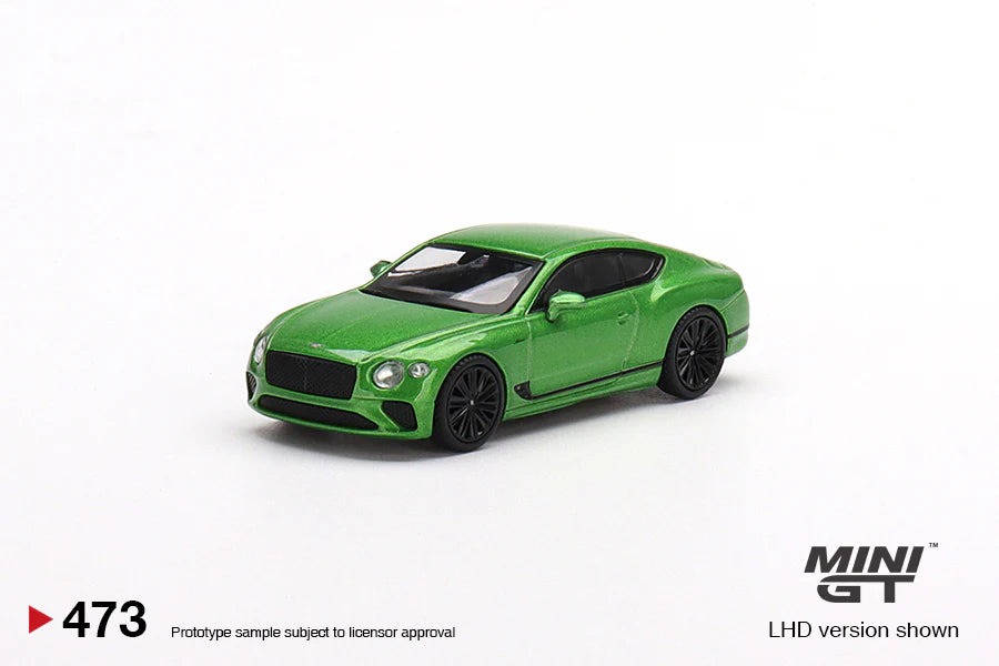 MiniGT - Bentley Continental GT Speed 2022 - Apple Green