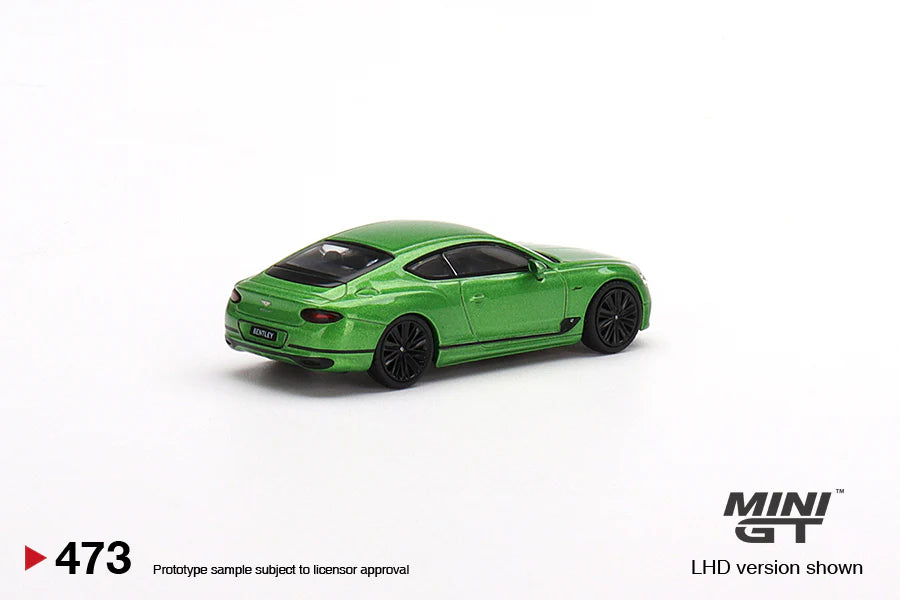 MiniGT - Bentley Continental GT Speed 2022 - Apple Green