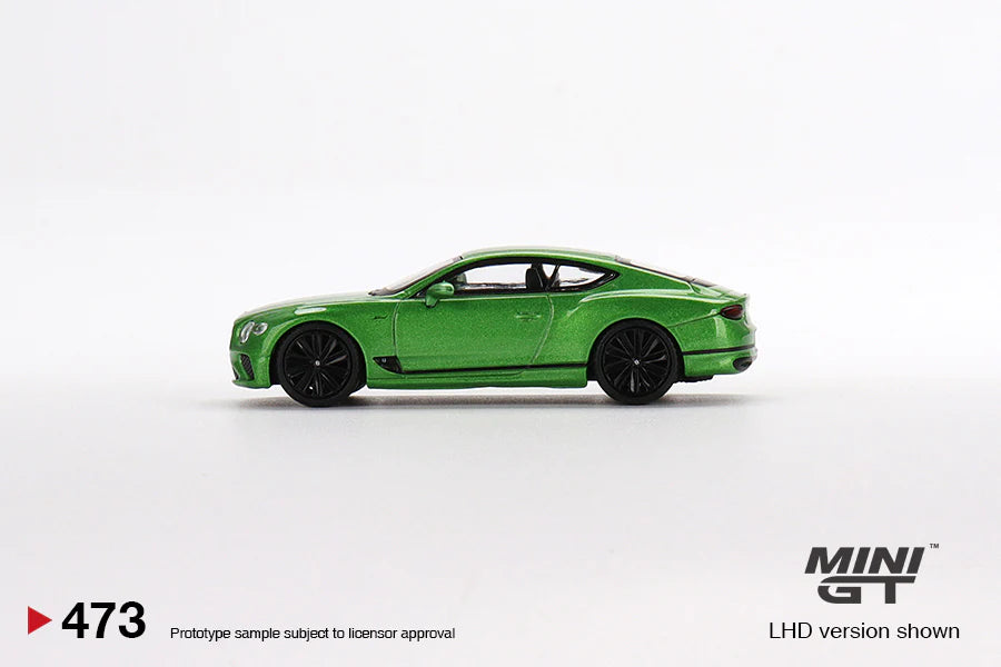 MiniGT - Bentley Continental GT Speed 2022 - Apple Green