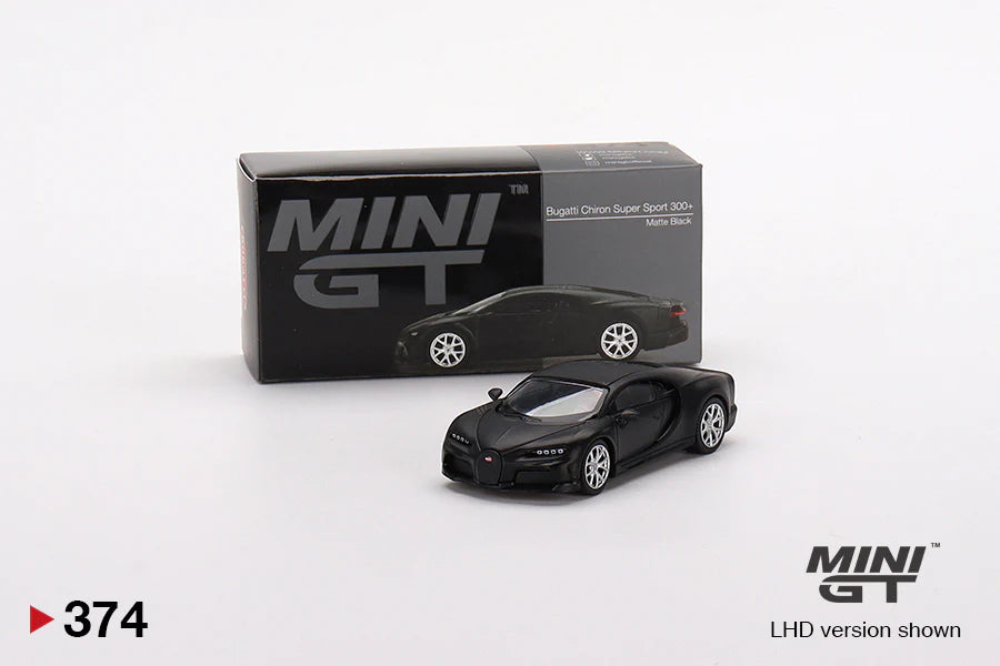MiniGT - Bugatti Chiron Super Sport 300+ - Matte Black