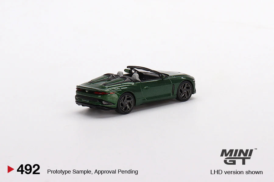 MiniGT - Bentley Mulliner Bacalar - Scarab Green