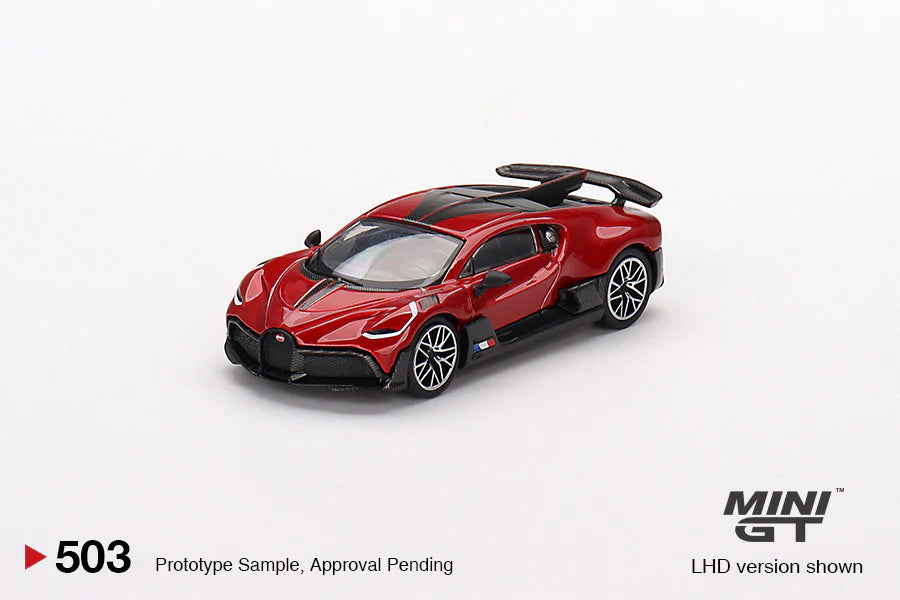 MiniGT - Bugatti Divo - Red Metallic