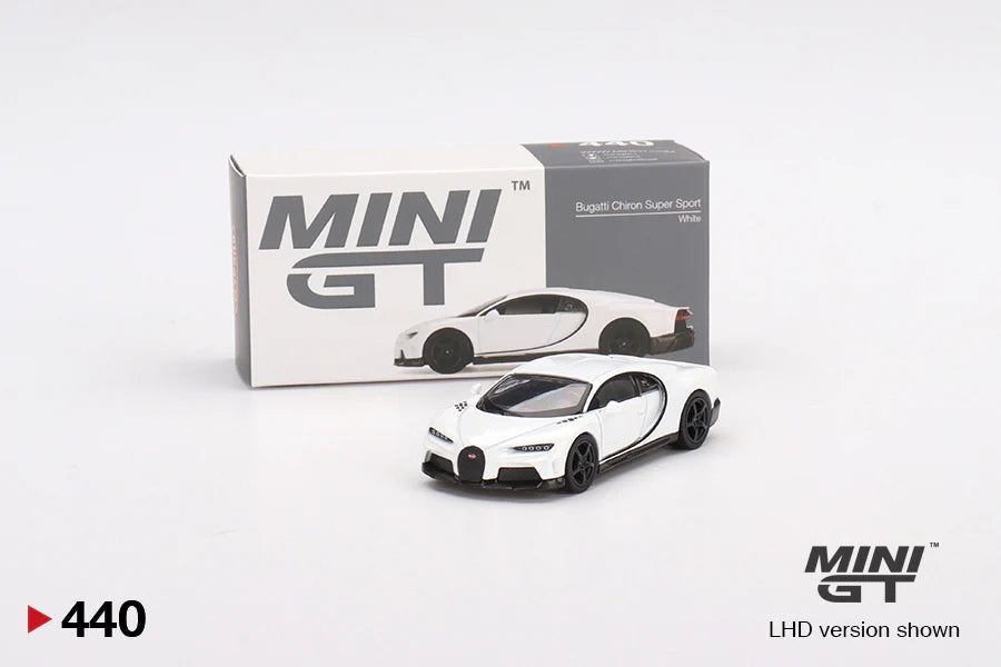 MiniGT - Bugatti Chiron Super Sport - White