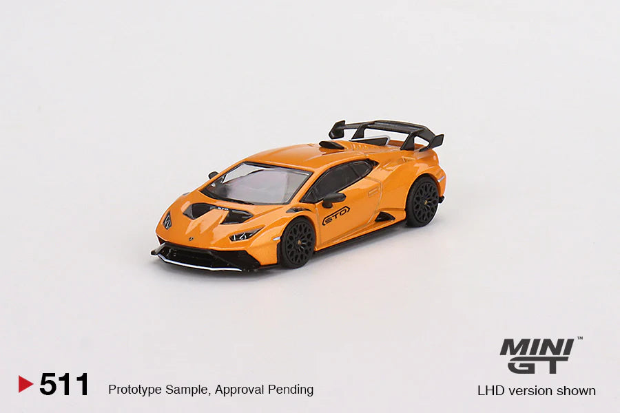 MiniGT - Lamborghini Huracán STO - Arancio Borealis