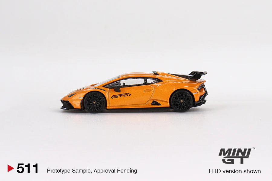 MiniGT - Lamborghini Huracán STO - Arancio Borealis