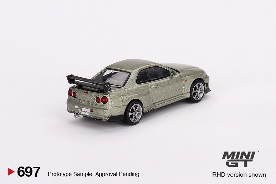 [Pre Order, Box] MiniGT - Nissan Skyline GT-R (R34) Tommykaira R-z Millenium Jade - 5