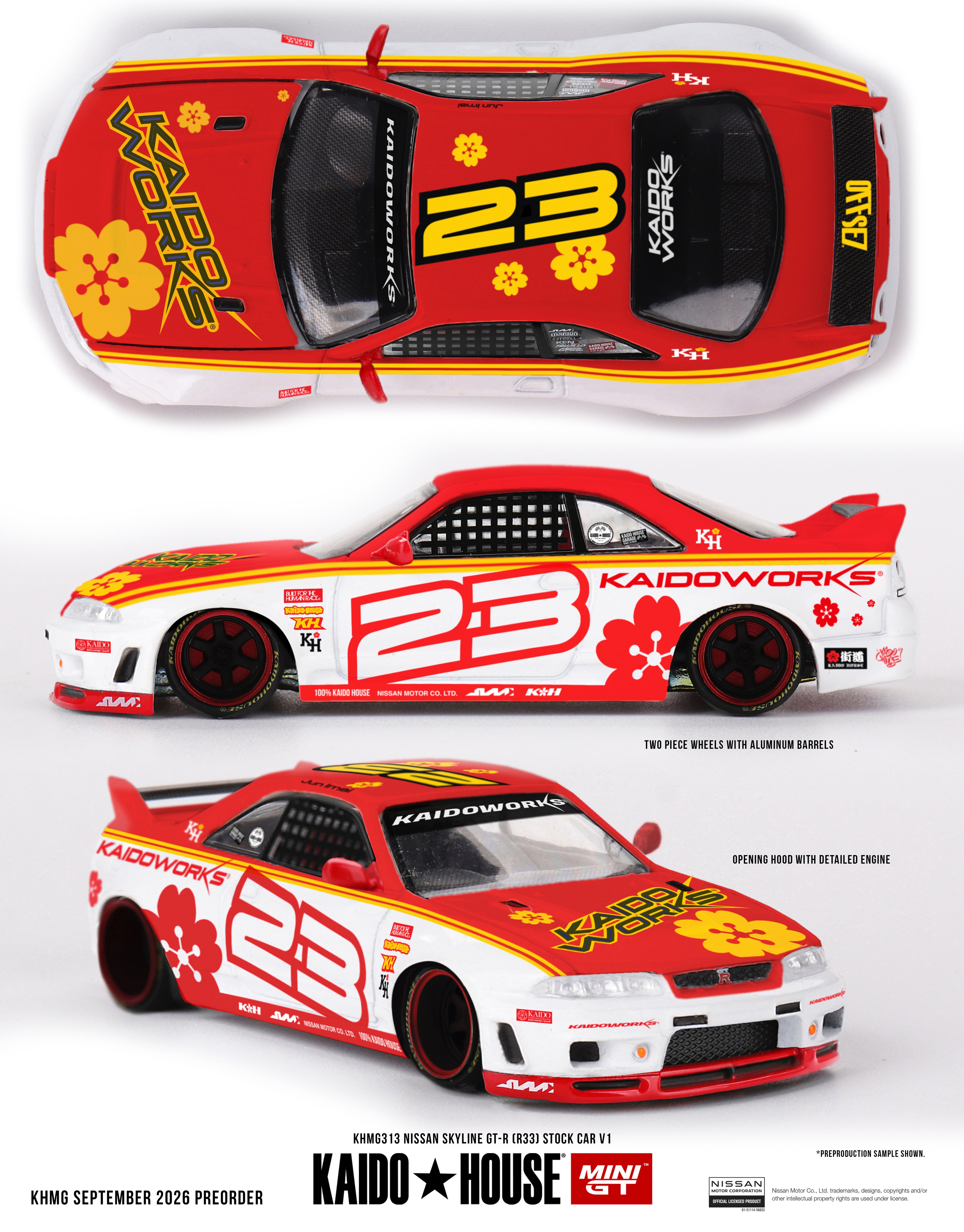 Nissan Skyline GT-R (R33) Kaido Stock Car V1