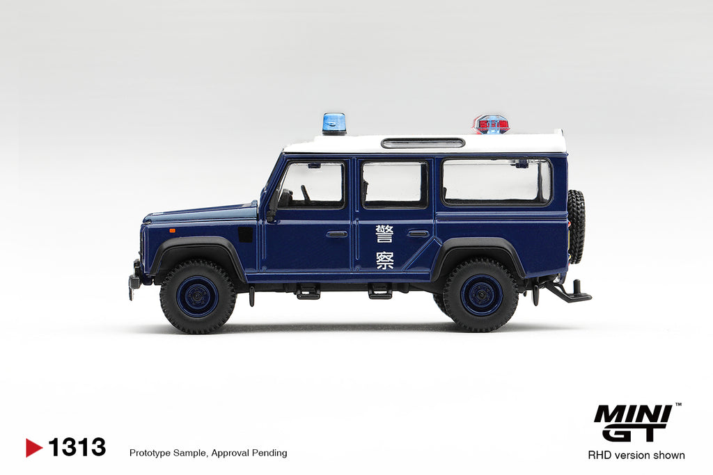 Land Rover Defender 110 Royal HK Police Tai Po District - HK Exclusive Blister Packaging