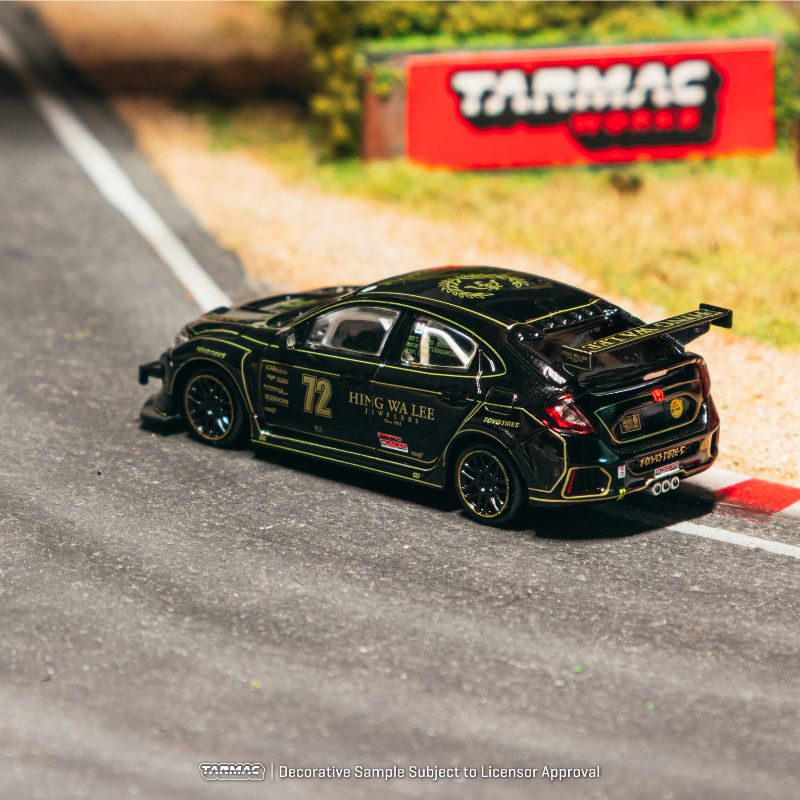 [Pre Order, Free Shipping] Tarmac Works Honda Civic TYPE R FK8 NASA Championship 2021