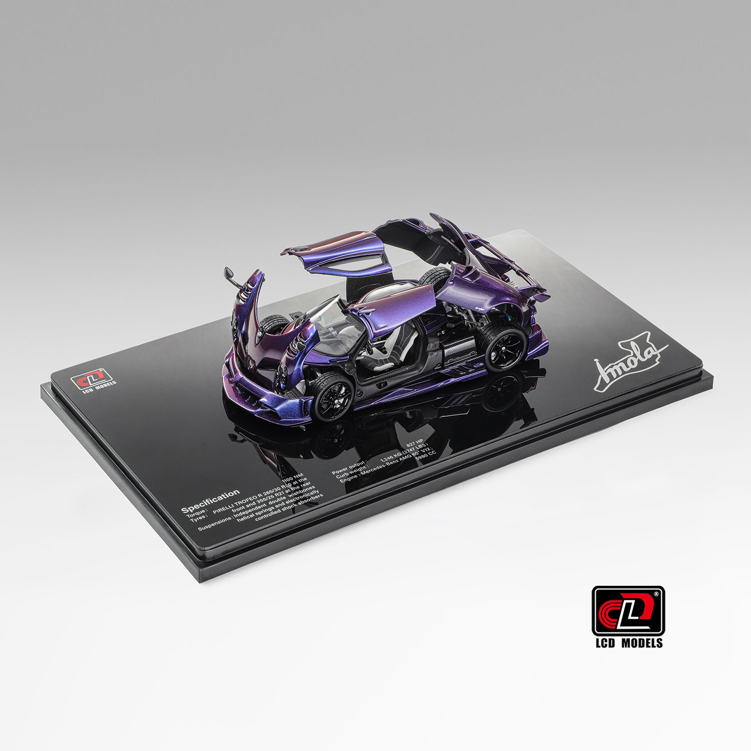 Pagani Imola Color-Changing - Purple Alloy - Full Open