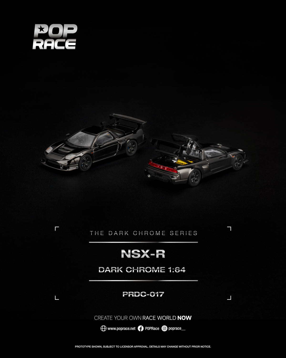 NSX-R DARK CHROME