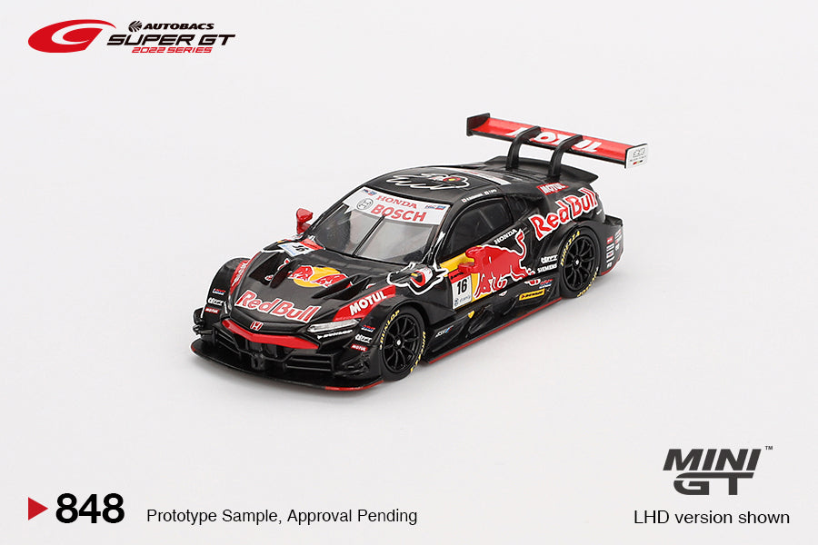[Unsealed, Mint] Honda NSX-GT "TYPE S" GT500 #16 "Red Bull MOTUL MUGEN NSX-GT " TEAM Red Bull MUGEN 2022 SUPER GT SERIES
