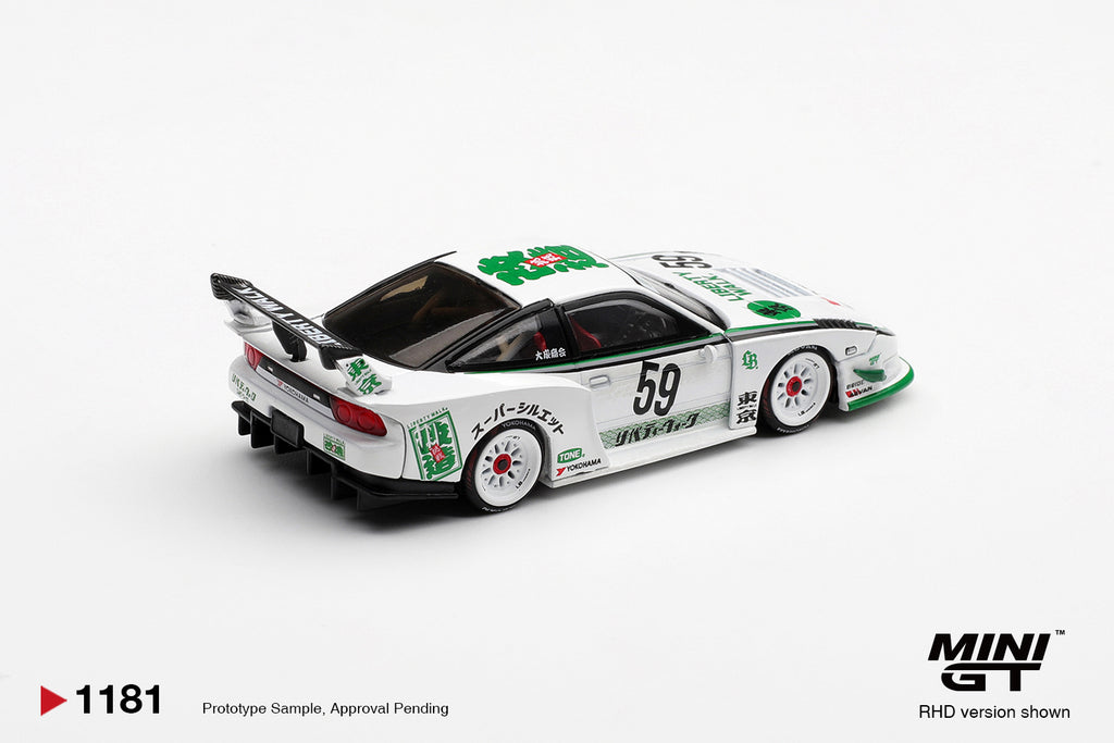 [Pre Order, Box] MiniGT - Nissan LB-Super Silhouette 180SX White